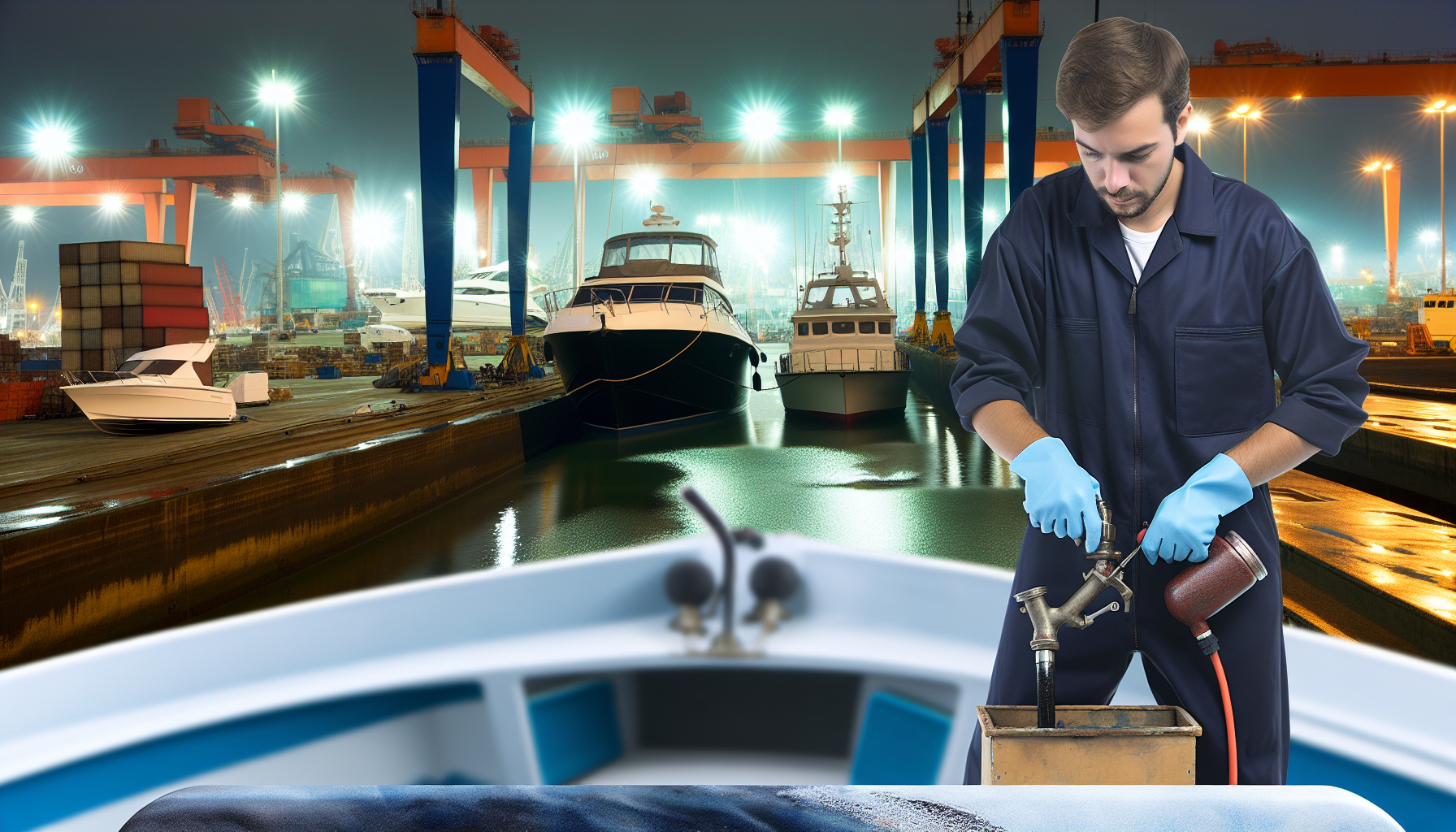 Attrezzatura Essenziale per Cantieri Nautici Professionali